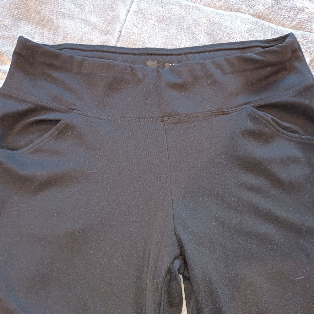 Black Dress Yoga Pants